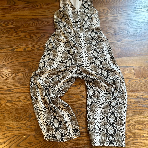 Banana Repubublic Snakeskin Jumpsuit - Picture 2 of 5